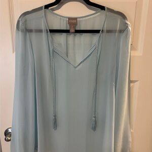 Chico's Soft Blue Top